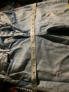 Straight Ripped Design Baggy Jeans