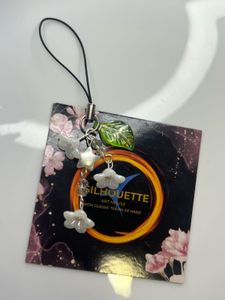 flower phone charm