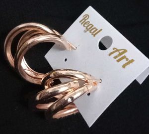 Rose Gold Earrings