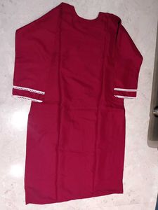 Embroidered Kurta With Plazzo