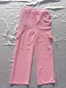 Pink Cargo Pants