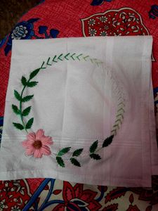 Handmade Embroidered Hoop Art