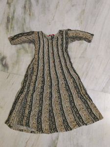 Striped Ethnic Dress