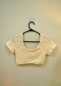 Crochet Twist Front Top