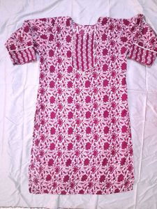 Floral Purple Kurta Set