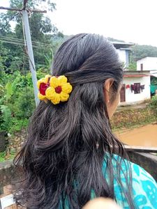 Crochet Hair Clip