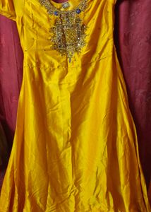 Yellow Ethnic Gown