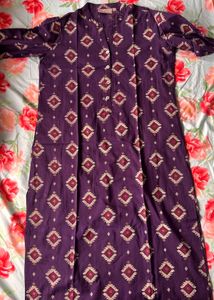 Westside Purple Printed Top