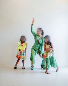 pure cotton Green Co-ord Set