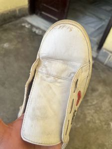 Funky White Shoes