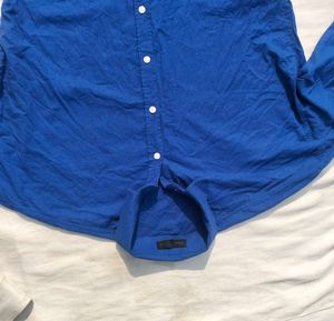 Blue Long Sleeve Shirt