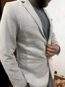 Men's Grey Blazer