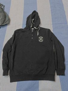 Vintage Style black Hoodie
