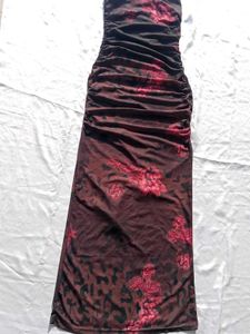 Brand New (Newme) Abstract Printed Maxi Dress