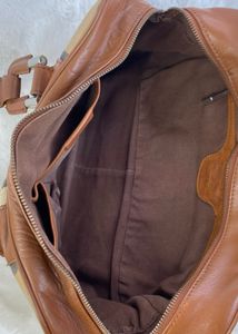 Auth Burberry House Check Pattern Shoulder Bag