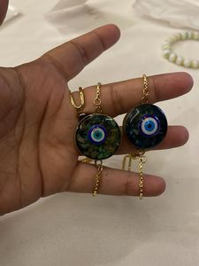 Evil Eye Charm Bracelets (Set of 2)