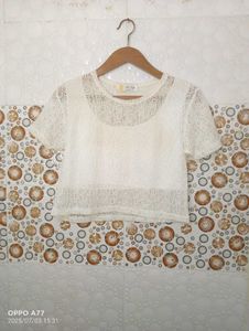 Lace Crop Top