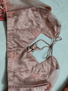 Elegant Embroidered Saree