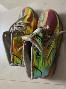Iridescent Sneakers for 6-8 yr old ..size number 1