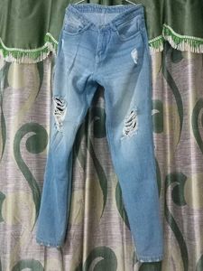 Ripped Denim Jeans