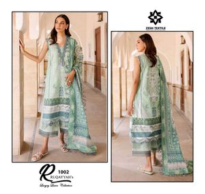 Pakistani Cotton Unstitched Dress Material