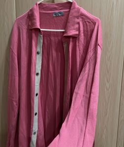 Wolf Polo Shirt - Pink