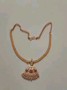 Gold Finish Necklace