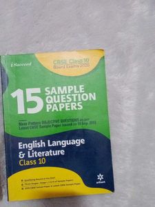 CBSE English Sample Paper And All In One Book
