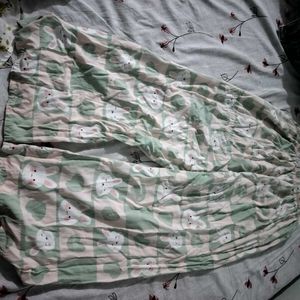 Cute Bunny Print Pajama Set