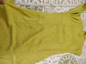 Biba Olive Green Kurti and Salwar