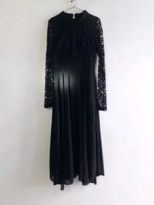 Georgette Black Gown 🖤