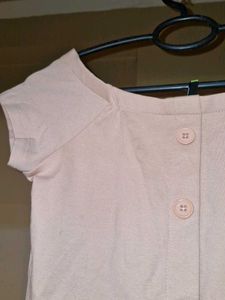 Pink Off-Shoulder Top