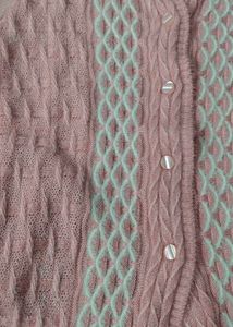 Pink Knit Cardigan