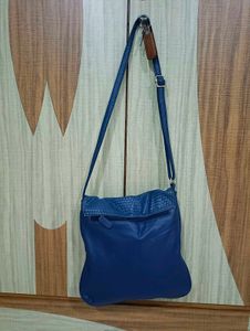 imported Blue Crossbody Bag