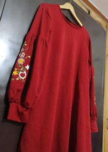 Maroon Top For Girl Or Woman 40 Bust