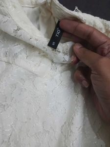 White LACE DRESS