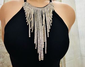 Necklace Neckline Crop Top