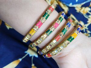 Stone Work Bangles