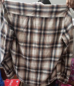 Zudio Men Shirt Beige And Brown