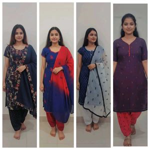 Stylish Kurta Sets of 4