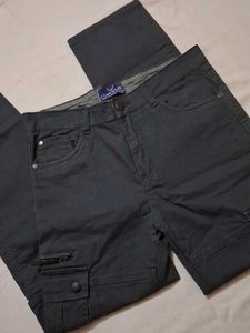 Men&#39;s Gray Cargo Pants