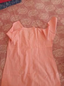 Peach Kurta