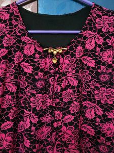 Pink Floral Dress