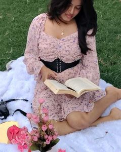 Floral Print Mini Dress