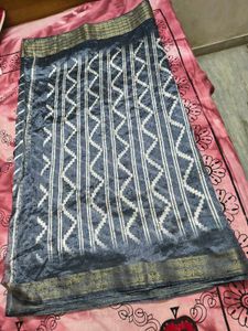 Elegant Striped Saree