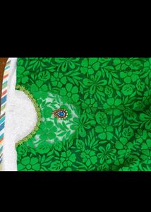 Green Designer Blouse