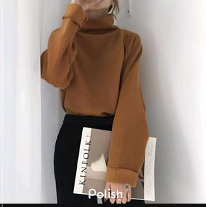 New With Tag Korean Turtleneck Long Sleeve Top