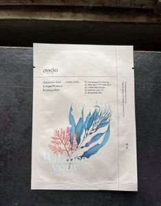 d&#39;Alba First Spray Serum + Ondo sheet mask