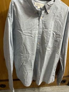 L Size Blue Shirt
