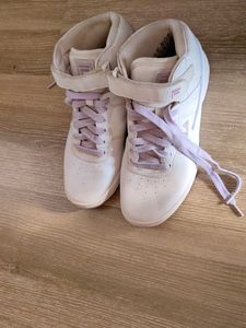 Vintage Fila High-Top Sneakers